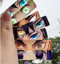 Demon Slayer Keychains Keyrings Eyes Anime Manga HASHIRA Nezuko Muichiro Shinobu