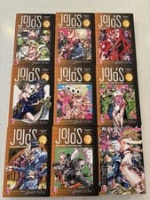 JoJo's Bizarre Adventure Part 5 Golden Wind Manga Volumes 1-9
