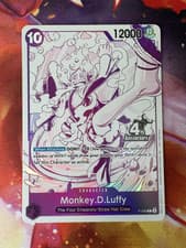 One Piece TCG Monkey.D.Luffy P-099 4th Anniversary Treasure Campaign Pack Promo