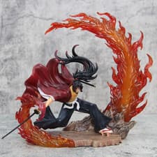 Demon Slayer Yoriichi Tsugikuni LED PVC Anime Figure Collectible Statue New Gift