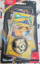 Pokémon TCG Mega Evolution Chaos Rising Pawmot Premium Checklane Blister Sealed