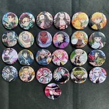 Button Badges - Featuring Demon Slayer: Kimetsu no Yaiba Anime