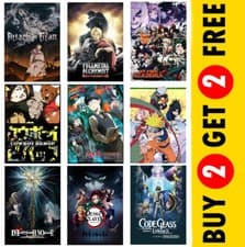 Anime Wonderland: A Collection of Iconic Poster Prints for Every Fan's Wall