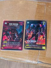 Cyberpunk TCG BETA Adam Smasher Ender Of Legends Foils B001, B041 Bundle