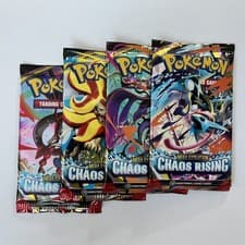 Pokemon TCG Chaos Rising Single Booster Packs, Brand New & Sealed 1x