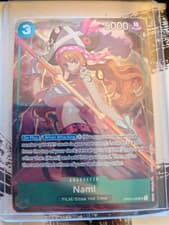 Bandai One Piece Card Game Nami OP02-036 Alt Art