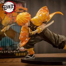 15cm Demon Slayer Agatsuma Zenitsu Action Figure – Anime Collectible Model Toy