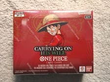 One Piece Card Game OP13 Carrying On His Will Booster Box English SEALED!