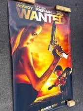 Wanted Original US One Sheet Film Poster, Action Movie Posters (2000s)