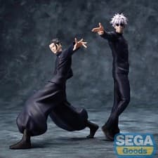 Satoru Gojo Statue Jujutsu Kaisen Geto Suguru Sitting Posture Action Figure