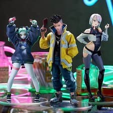 Cyberpunk Edgerunners David Martinez Lucy Rebecca Anime Figure Statues