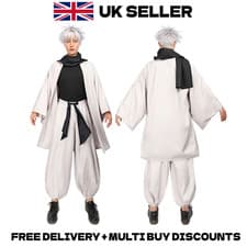 Jujutsu Kaisen Gojo Satoru Shinjuku Showdown Cosplay Costume Full Outfit Set