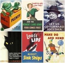 VINTAGE WAR POSTER WALL ART PRINTS A2 / A3 / A4