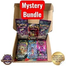 Pokémon TCG Mystery Pull Bundle – 3 Sealed Booster Packs | Rare Chance Hits 🔥
