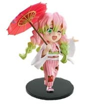 Mitsuri Kanroji Demon Slayer 13CM Umbrella Chibi Action Figure Toy Gift