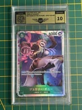 Bandai One Piece Card Game Jewelry Bonney OP07-026 SR Foil Graded JP 2024