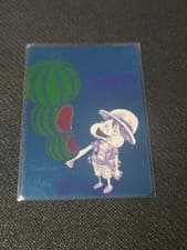 ONE PIECE NatsuComi 2026 Metakira Card Monkey D. Luffy Watermelon Promo Japan