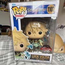 Funko Pop! Animation Black Clover Luck Voltia #1102 Vinyl Figurine Special Ed