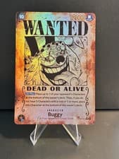 One Piece Buggy OP09-051 SR Wanted Poster Custom/Fan Art
