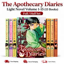 New The Apothecary Diaries Vol 1-15 English Light Novel Full Set New Sealed