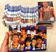 Slam Dunk Manga Vol. 1-31 Complete Set English Comics Physical Book Collection