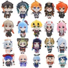 7.9inch Genshin Plush Toy Plushie Pillow Animals Soft Stuffed Doll Toys Gift