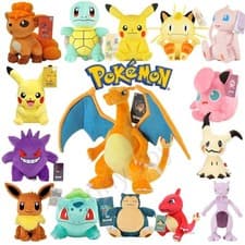 Stuffed Plush toys 20-30cm 70 Models Kids Gift Soft Plushie Anime Games