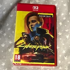 Cyberpunk 2077 Ultimate Edition Nintendo Switch 2 Game PEGI 18 PAL