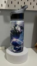 Jujutsu Kaisen GOJO Water Bottle With Integrated Straw 650ml Personalised Name