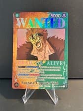 One Piece Eustass Captain Kid OP01-051 SR Wanted Poster Custom/Fan Art