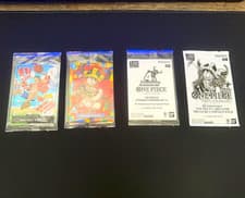 Bandai Namco One Piece Card Game 4th Anniversary Pre release full set sealed