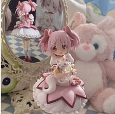 Puella Magi Madoka Magica Anime Figure Kaname Madoka Action Figure Model ToY ✅