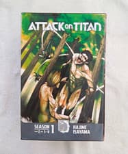 Attack on Titan Season 1 Part 2 Vol. 5-8 Manga TPB Lot English Isayama