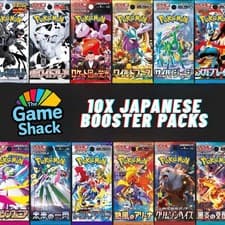Pokemon TCG - 10x Japanese Pokemon Booster Packs - Random Assortment - Sealed