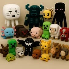 MC Minecraft Plushie Stuffed Animal Soft Video Game Plush Kids Toy Doll Creeper