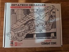 Zetatech Herakles Attack Aerodyne Cyberpunk Resin Dropship + Extras Combat Zone