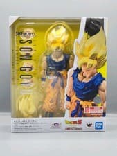 S.H. Figuarts Fighter of Rage Super Saiyan Son Goku Dragon Ball Z Brand New UK