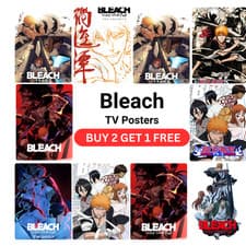 Bleach (2004) Anime Poster – A1, A2, A3, A4 – Premium Art Print