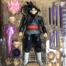 14cm Anime Dragon Ball Black Goku Zamasu Action Figure Super Saiyan-UK