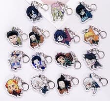 Demon slayer acrylic keyring keychain Anime Gift