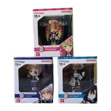 DEMON SLAYER ▪︎ Mitsuri Kanroji Obanai & Tengen Chibi Masters Bandai Figure Set