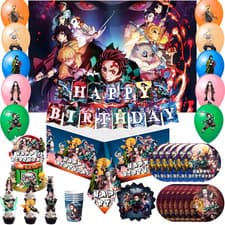 Demon Slayer Birthday Party Decoration Demon Slayer Party Supplies Balloon Cups