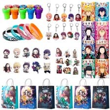 Anime Demon Slayer Party Favors Demon Slayer Party Bags Filler Gift Bag Loot Bag