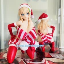 Sexy Christmas Girl Anime Figure Hentai Statue Toy New No Box 14CM
