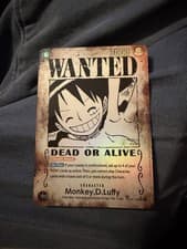 Bandai One Piece CCG Monkey D. Luffy OP13-118 Secret Rare Parallel Holo