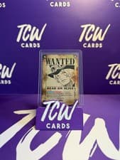 One Piece Sabo Wanted Poster Card OP13-120 SP SEC Foil - Mint Condition