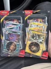 Pokemon TCG Pitch Black Premium Checklane Blister Set Gengar + Luxray