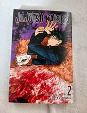 Jujutsu Kaisen Vol. 2 Manga Softcover English VIZ Media Gege Akutami