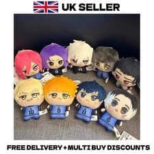 Blue Lock Plushie Team Z Isagi Barou Nagi Soft Stuffed Doll Toy Anime Merch 10cm
