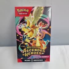Pokemon Ascended Heroes Booster Bundle 6 Packs SEALED NEW